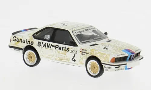 Brekina BMW 635 CSi, 1983, Genuine BMW Parts, #4, 1:87, Sale