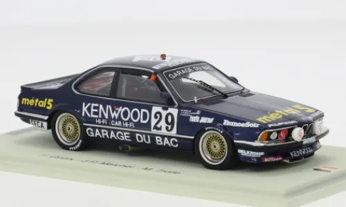 Spark BMW 635 CSi, 24h Spa, 1986, #29, F.Giroix/J.P.Malcher, 1:43, Discount