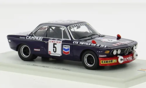 Spark BMW 3.0 CSi, 24h Spa, 1975, #5, J.Sauvage/J-P.Rieu, 1:43, Outlet