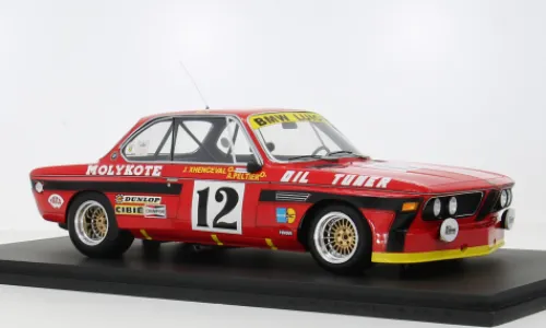 Spark BMW 3.0 CSI, 24h Spa, 1974, #12, J.Xhenceval/A.Peltier, 1:18, Hot