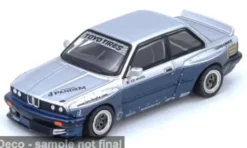 INNO64 BMW E30 M3, silber/blau, 1:64, Clearance