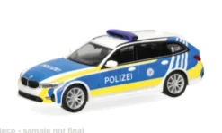 Herpa BMW 3er (E36) Touring, Polizei Bayern, 1:87, New