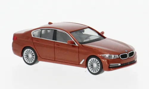 Herpa BMW 5er Limousine, orange, 1:87, Clearance