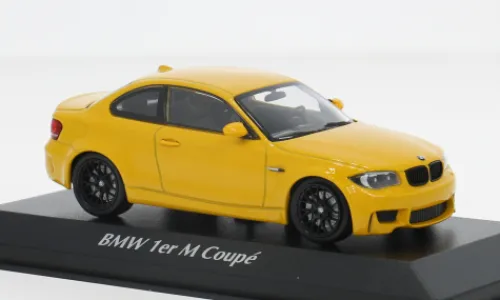 Maxichamps BMW 1er M-Coupe, gelb, 2011, 1:43, Best