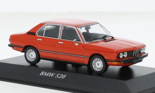Maxichamps BMW 520 (E12), rot, 1972, 1:43, Outlet