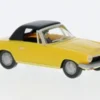 Wiking BMW 1600 GT Cabrio, gelb, 1967, 1:87, Outlet