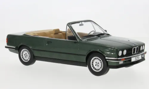 MCG BMW 325i (E30) Cabriolet, dunkelgrün, 1985, 1:18, Outlet