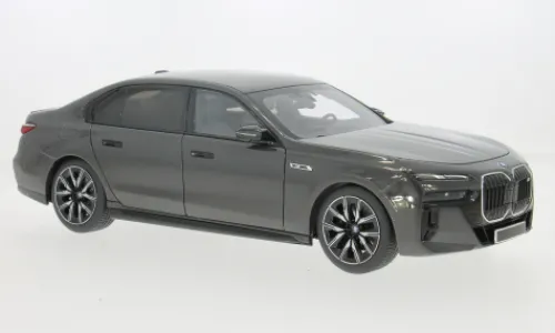 Minichamps BMW i7 M70 (G70), dunkelgrau, 2024, 1:18, Sale