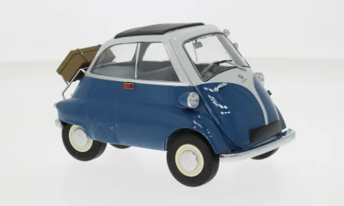 Minichamps BMW Isetta, blau/weiss, 1955, 1:18, Clearance