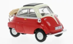 Cararama BMW Isetta 250, rot/beige, 1:43,
