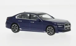 Mini GT BMW i7 xDrive 60, dunkelblau, 2022, 1:64, Online