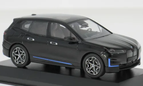 Minichamps BMW iX, schwarz, 2023, 1:43, Hot