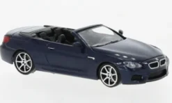 Minichamps BMW M6 Cabriolet, blau, 2015, 1:87, Clearance