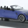 Minichamps BMW M4 Cabriolet, blau, 2020, 1:18, New