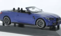 Minichamps BMW M4 Cabriolet, blau, 2020, 1:18, New