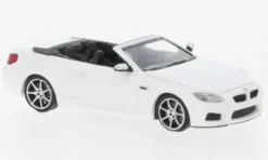 Minichamps BMW M6 Cabrio, weiss, 2015, 1:87,