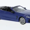 Minichamps BMW M8 Competiton Cabriolet (G14), blau, 2019, 1:87,