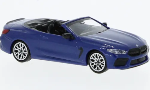 Minichamps BMW M8 Competiton Cabriolet (G14), blau, 2019, 1:87,