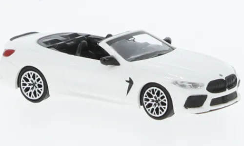 Minichamps BMW M8 Competiton Cabriolet (G14), weiss, 2019, 1:87,