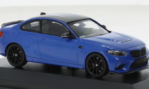 Minichamps BMW M2 CS, blau, 2020, 1:43, Hot