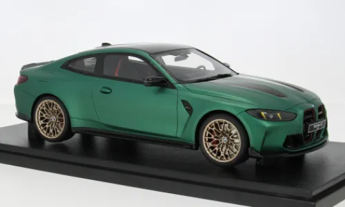 GT Spirit BMW M4 CS, dunkelgrün, 2024, 1:18, New