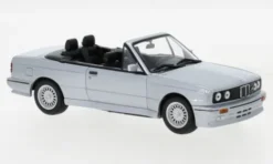 Maxichamps BMW M3 (E30) Cabriolet, silber, 1988, 1:43, New