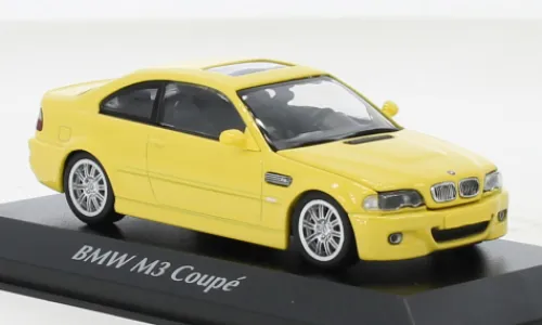 Maxichamps BMW M3 (E46), gelb, 2001, 1:43, Online