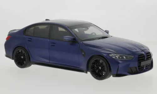 Minichamps BMW M3 (G81), blau, 2024, 1:18,