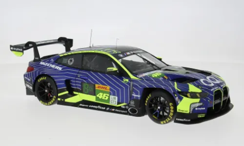 Minichamps BMW M4 GT3 EVO, 1812 km Qatar, 2025, Team WRT, #46, V.Rossi/A.Al Harthy, 1:18, Hot