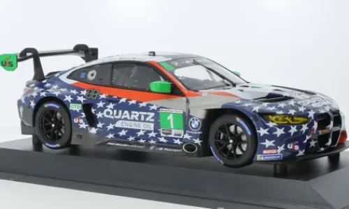 Minichamps BMW M4 GT3 GTD, IMSA, 6h Watkins Glen, 2022, Paul Miller Racing, #1, B.Sellers/M.Snow, 1:18, Clearance