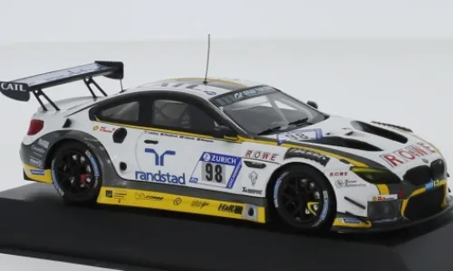 Minichamps BMW M6 GT3, 24h Nürburgring, 2018, ROWE Racing, #18, N.Catsburg/R.Westbrook, 1:43, New