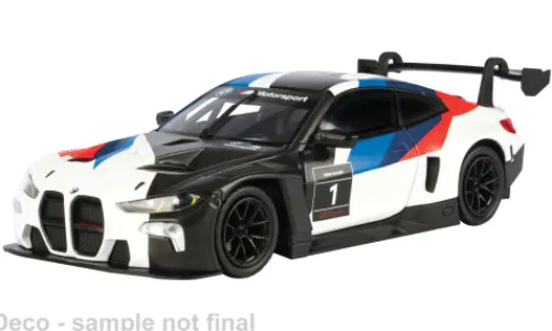 Motormax BMW M4 GT3, weiss/Dekor, 1:43, Hot