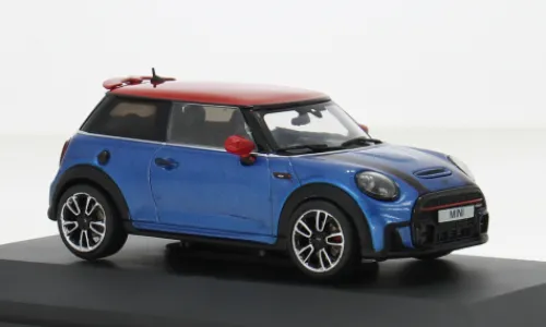 Solido BMW Mini Cooper, blau/rot, 2023, 1:43, Outlet