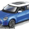 Maisto BMW Mini Coupe SE, blau/weiss, 1:43, Hot