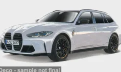 Bburago BMW M3 Touring, dunkelgrau, 2023, 1:43, Sale