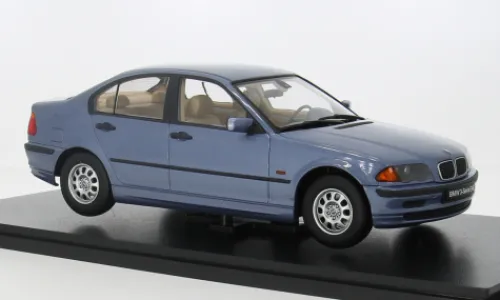KK Scale BMW 3-Series E46, hellblau, 1999, 1:18, Best