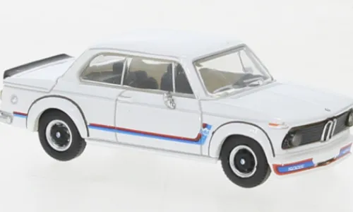 PCX87 BMW 2002 turbo, weiss/Dekor, 1973, 1:87, Discount