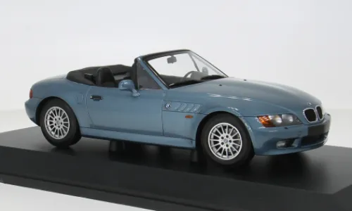 Minichamps BMW Z3 (E36/7), hellblau, 1997, 1:18, Hot