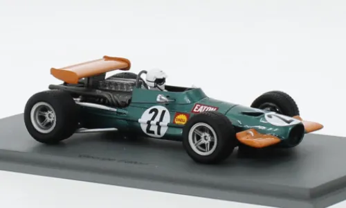 Spark BRM P139, Formel 1, GP Südafrika, 1970, #21, G.Eaton, 1:43, Outlet