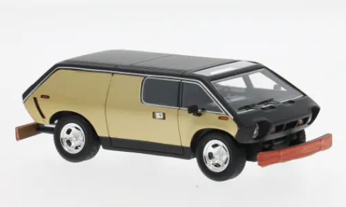 AutoCult Brubaker Box, gold/schwarz, 1972, 1:43,