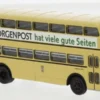 Brekina Büssing D2U Doppeldecker, 1960, BVG - Berliner Morgenpost, 1:87, Clearance