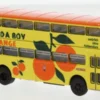 Brekina Büssing D2U Doppeldecker, 1960, BVG - Florida Boy Orange, 1:87,