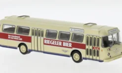 Brekina Büssing Senator 12 D, 1962, Freiburg - Riegeler Bier, 1:87, Clearance