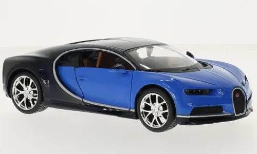 Maisto Bugatti Chiron, blau/dunkelblau, 2016, 1:24, Sale