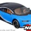 Maisto Bugatti Chiron, blau/schwarz, 1:64, Hot