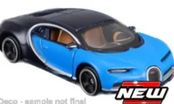 Maisto Bugatti Chiron, blau/schwarz, 1:64, Hot