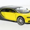Maisto Bugatti Chiron, gelb/schwarz, 1:24, Discount