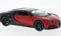 Maisto Bugatti Chiron Sport, rot/schwarz, 1:24, New