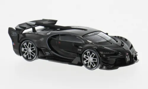 Mini GT Bugatti Vision Gran Turimo, schwarz, 2015, 1:64, New