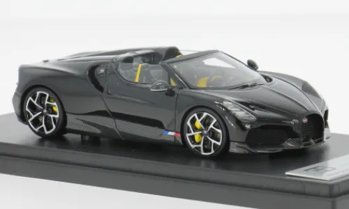 Look Smart Bugatti W16 Mistral, schwarz, 2022, 1:43, Discount